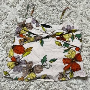 House of Harlow 1960 x Revolve floral tank